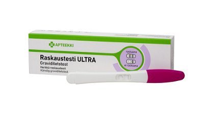 Apteekki Raskaustesti Ultra 1 kpl - PÄIVÄYS 09/2023