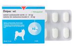 Dolpac Vet matolääke keskikokoisille (3-30 kg) koirille, 6 tablettia