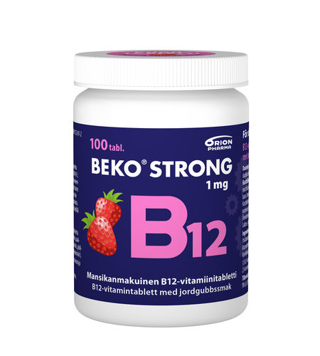 Beko Strong B12 1 mg 100 purutablettia *
