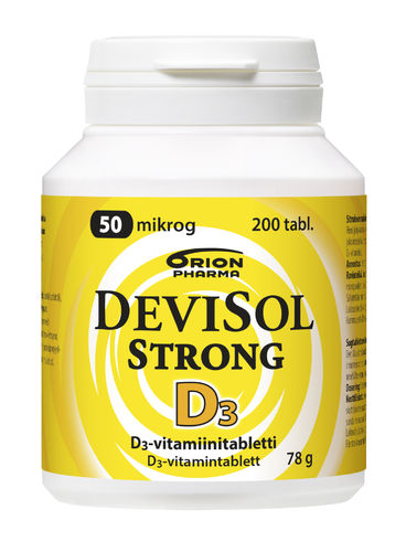 Devisol Strong 50 mikrog 200 tablettia *