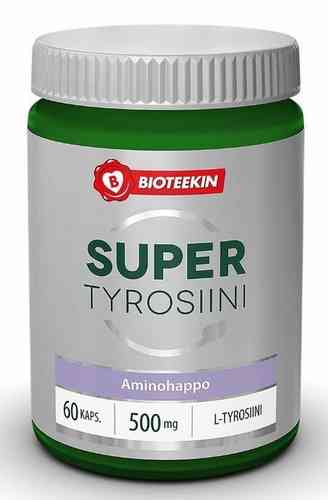 Bioteekin Super Tyrosiini 60 kapselia