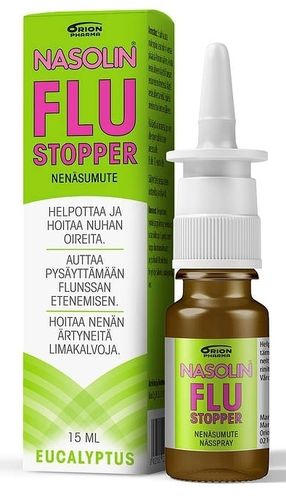 Nasolin FluStopper nenäsumute 15 ml *