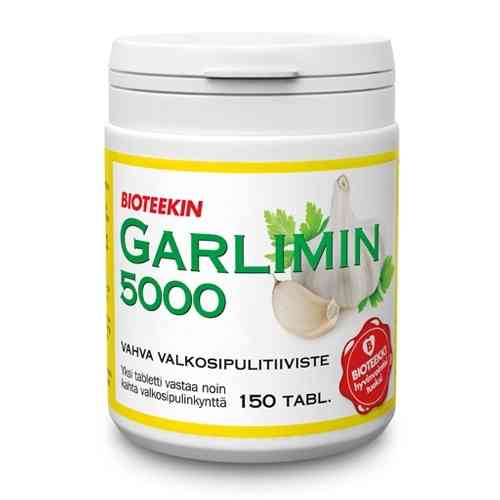Bioteekin Garlimin 5000  150 tablettia - POISTUNUT MARKKINOILTA