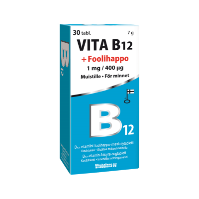 Vita B12 + Foolihappo