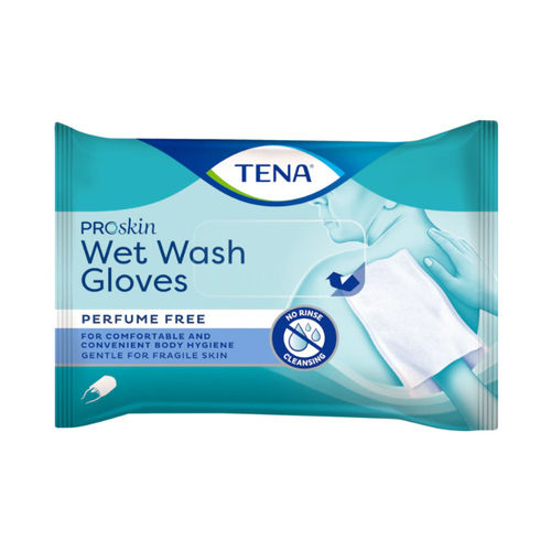TENA Wet Wash Glowes 8 kpl