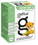 Gefilus + D Päärynä-Vanilja 30 purutablettia