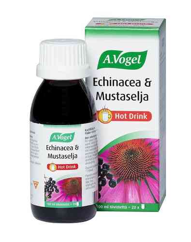 Echinacea & Mustaselja kuumajuoma 100 ml