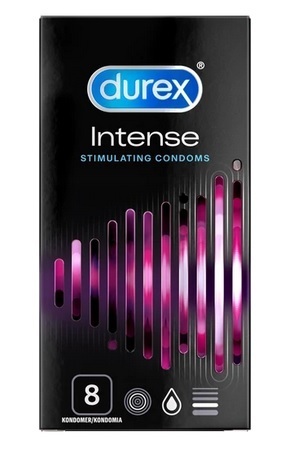 Durex Intense Stimuloivat kondomit 8 kpl