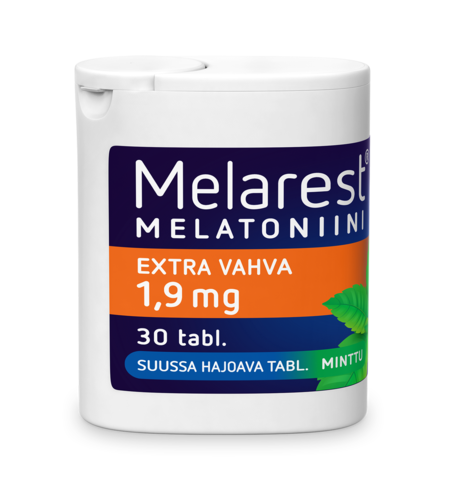 Melarest Extra Vahva 1,9 mg Minttu 30 tablettia