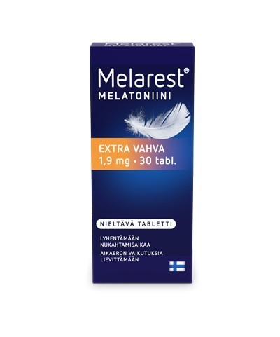 Melarest Extra Vahva 1,9 mg 30 nieltävää tablettia
