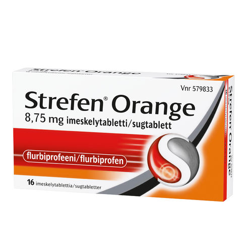 Strefen Orange 8,75 mg 16 imeskelytablettia