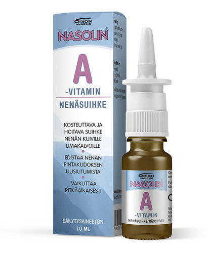 Nasolin A-vitamin nenäsuihke 10 ml *