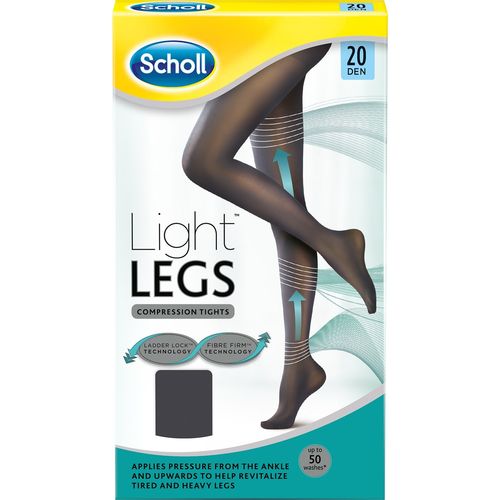 Scholl Light Legs sukkahousut musta 20 den