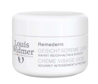 Louis Widmer Remederm Face Cream UV 20 hajusteeton 50 ml