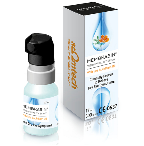 Membrasin Vision Vitality Spray -tyrniöljysilmäsuihke 17 ml