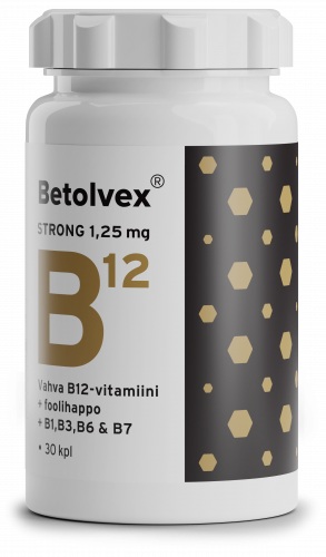Betolvex Strong 1,25 mg B12‐vitamiini