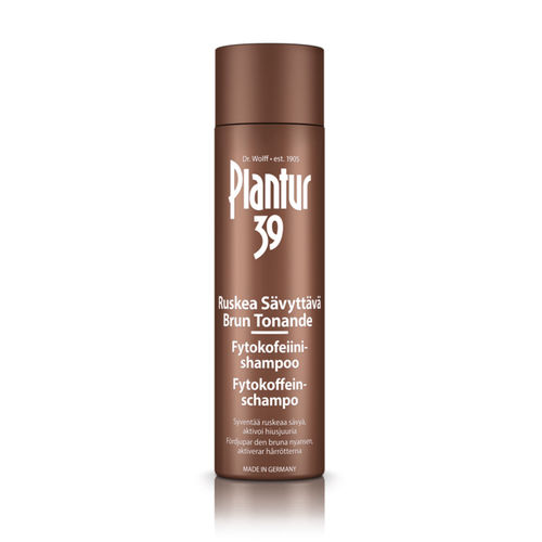 Plantur39 Ruskea Sävyttävä Fytokofeiini-shampoo 250 ml