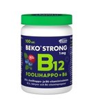 Beko Strong B12 + foolihappo + B6 Mustikka-karpalo *