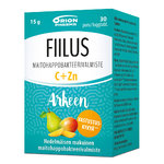 Fiilus C-vitamiini, sinkki, maitohappobakteerivalmiste 30 kapselia *