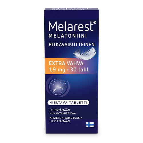 Melarest Extra Vahva 1,9 mg pitkävaikutteinen tabletti