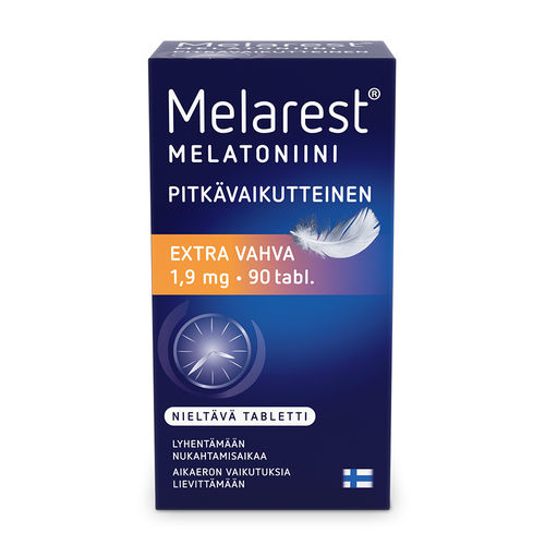 Melarest Extra Vahva 1,9 mg pitkävaikutteinen 90 tablettia