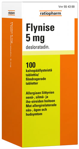Flynise 5 mg allergialääke