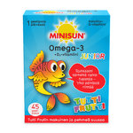 Minisun Omega-3 Junior Tuttifrutti 45 geelipalaa