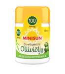 Minisun D3-vitamiini Oliiviöljy 100 µg 100 kapselia