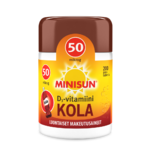 Minisun Kola D3-vitamiini 50 µg 200 purutablettia