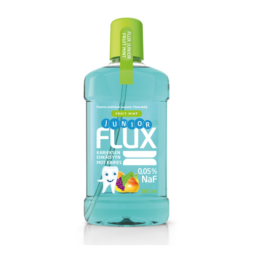 Flux Junior Fruit Mint suuvesi 500 ml