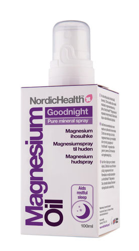 Nordic Health magnesium oil goodnight- ihosuihke 100 ml