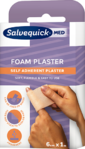 Salvequick Med Foam Plaster leikattava laastari 6 cm x 1 m