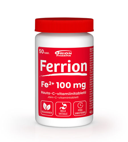 Ferrion 100 mg 50 tablettia *