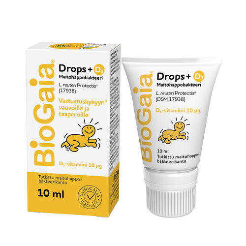 BioGaia Drops + D3 10 ml
