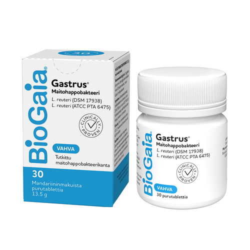 BioGaia Gastrus 30 tablettia