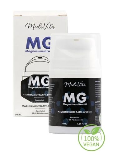 MediVita Magnesiumsitraattigeeli 50 ml