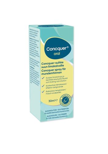 Concquer suihke suun limakalvoille 30 ml