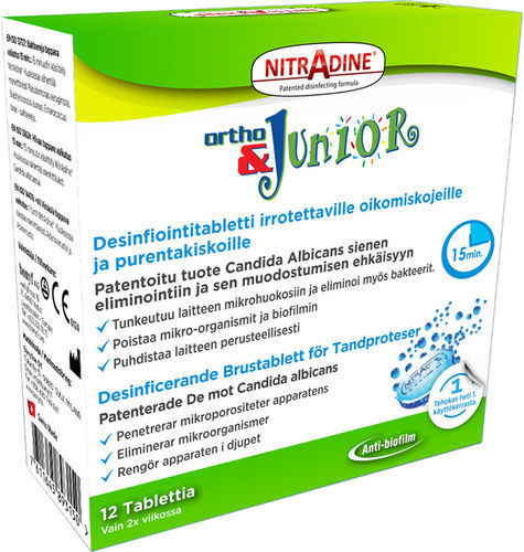 Nitradine desinfiointitabletti 12 kpl