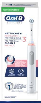 Oral-B Professional Laboratoire Clean 3 sähköhammasharja