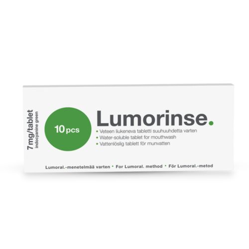 Lumorinse tabletit 10 kpl Lumoral laitteeseen