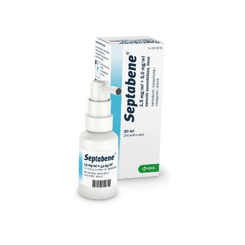 Septabene 1,5/5 mg/ml sumute suuonteloon 30 ml
