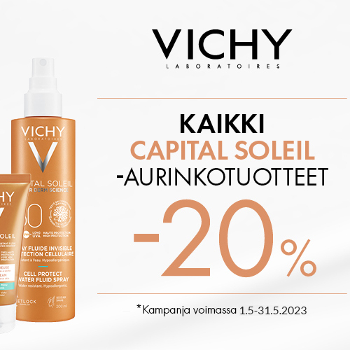 Vichy aurinkotuotteet - 20 %