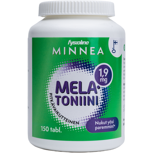 Minnea Melatoniini 1,9 mg pitkävaikutteinen 150 tablettia