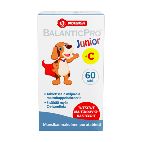 BalanticPro Junior +C 60 tablettia