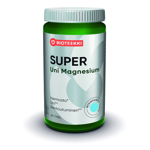 Bioteekin Super Uni Magnesium 60 tablettia