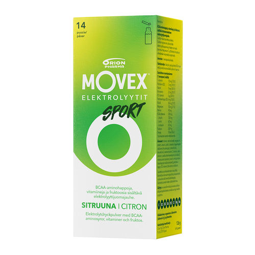 Movex Elektrolyyttijuomajauhe Sport 14 pussia *