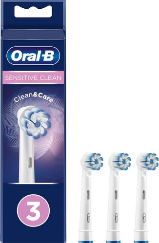 ORAL-B SENSITIVE CLEAN&CARE VAIHTOHARJAT 3 KPL