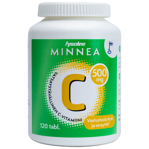 Minnea C-vitamiini 500 mg 120 tablettia
