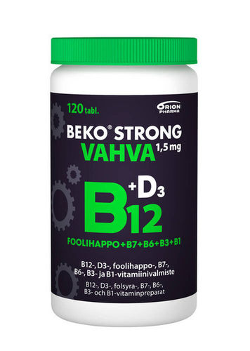 Beko Strong B12 Vahva 1,5 mg 120 tabl *