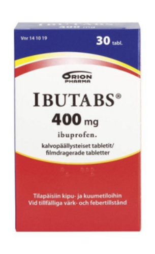IBUTABS tabletti, kalvopäällysteinen 400 mg 30 fol